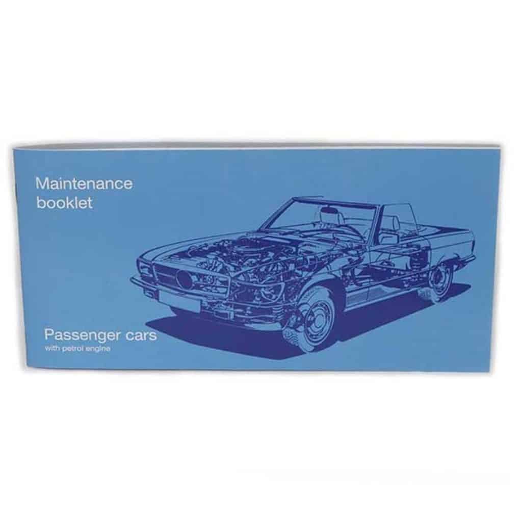 Classic Mercedes-Benz Service Book – The SLSHOP