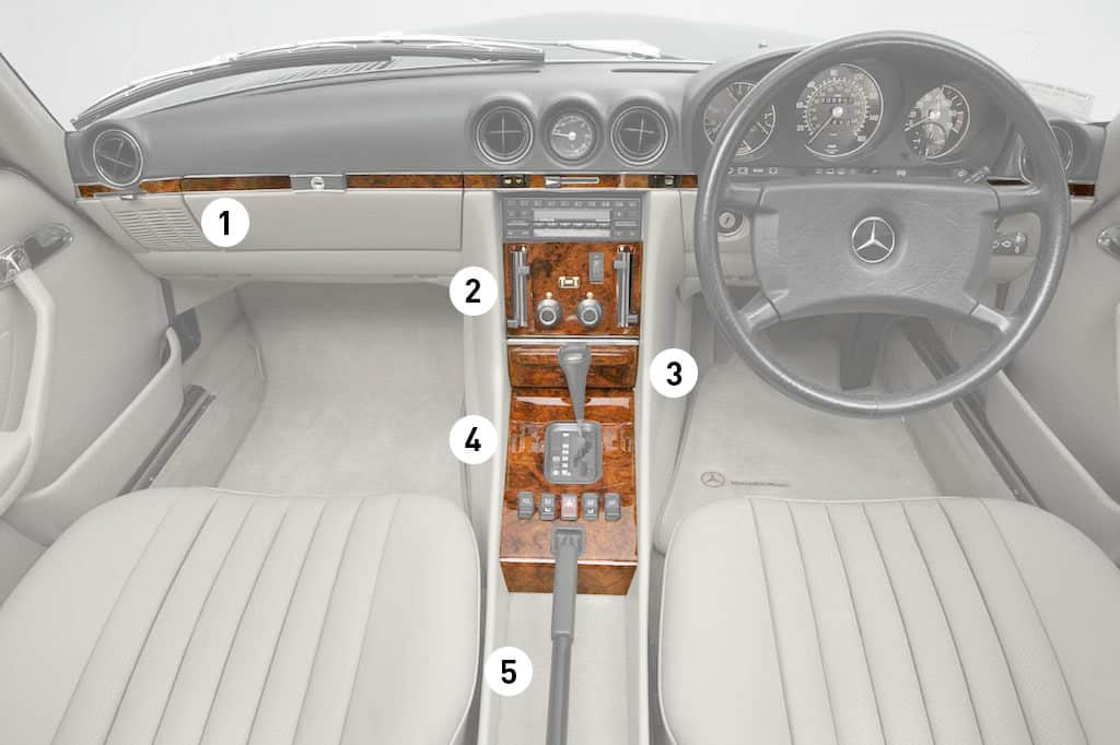 R 107 Sl Interior Wood Panels The