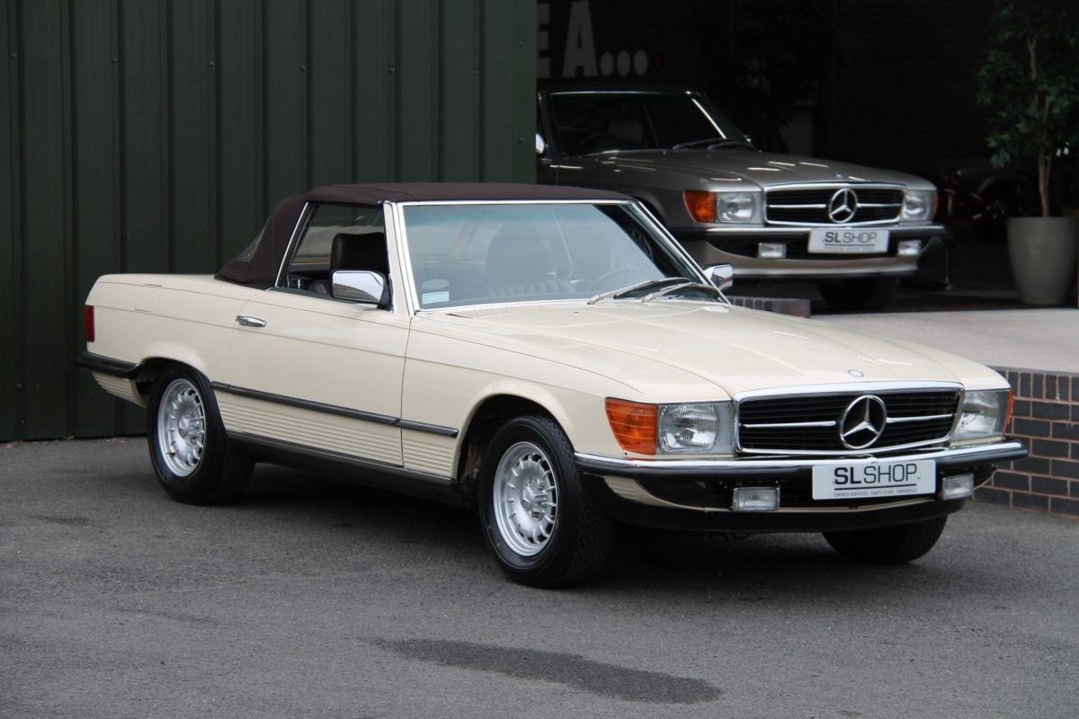 1984 MercedesBenz 380SL (R107) 2038 *SOLD* Light Ivory