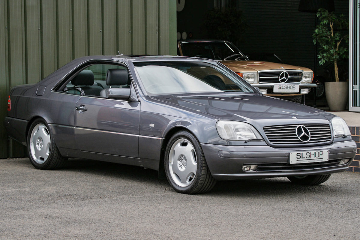 1998 Mercedes Benz Cl500 C140 2117 Sold Anthracite Grey With 2 Tone Nappa The Slshop