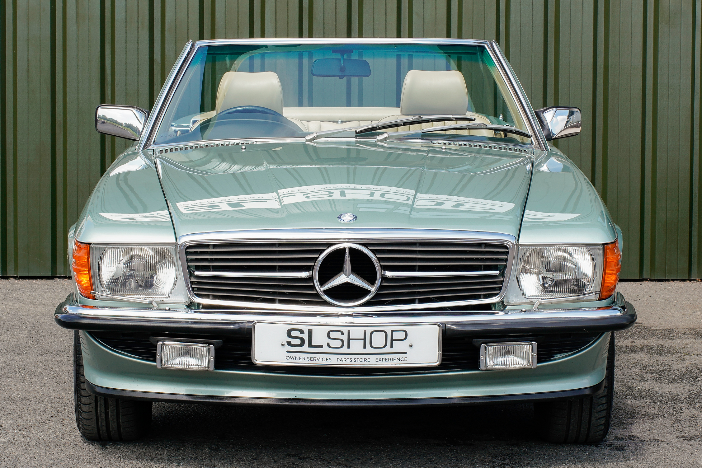 Classic Mercedes green