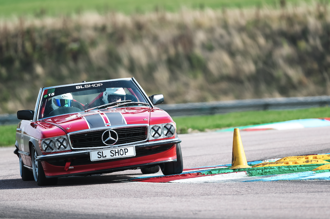 Classic Mercedes Track day