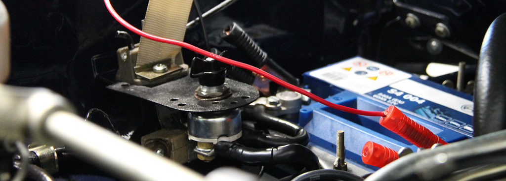 An SL Battery being charged.