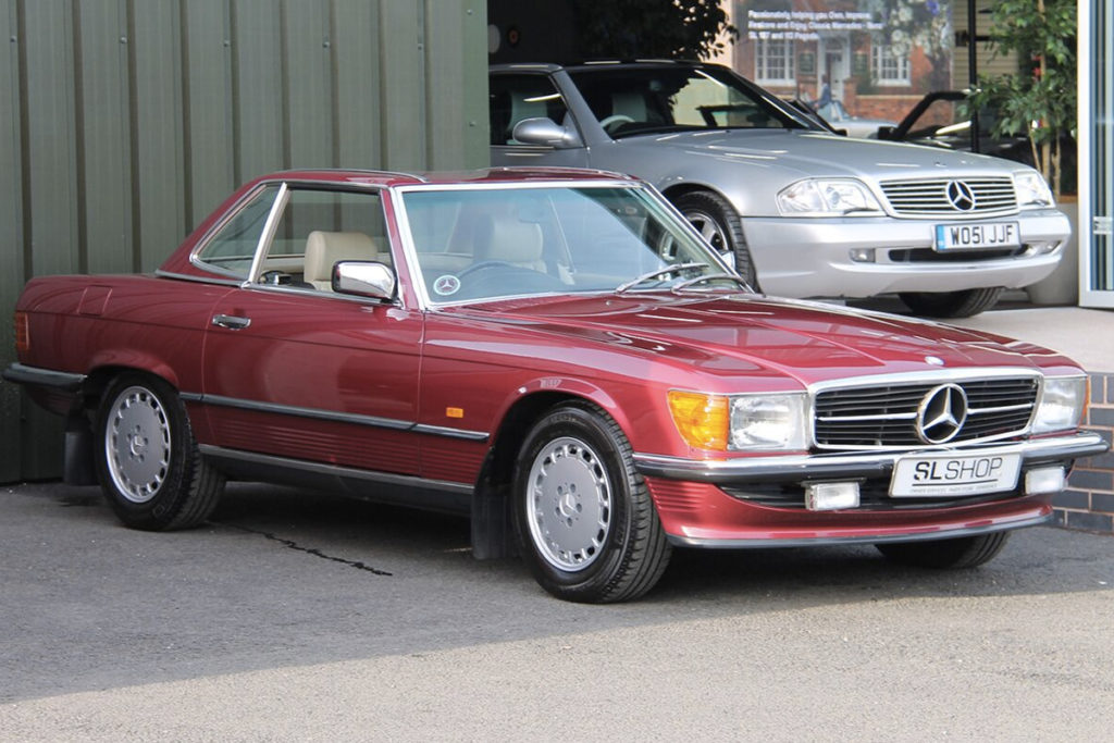 The Late Car - 1988 Mercedes-Benz R107 300SL for sale