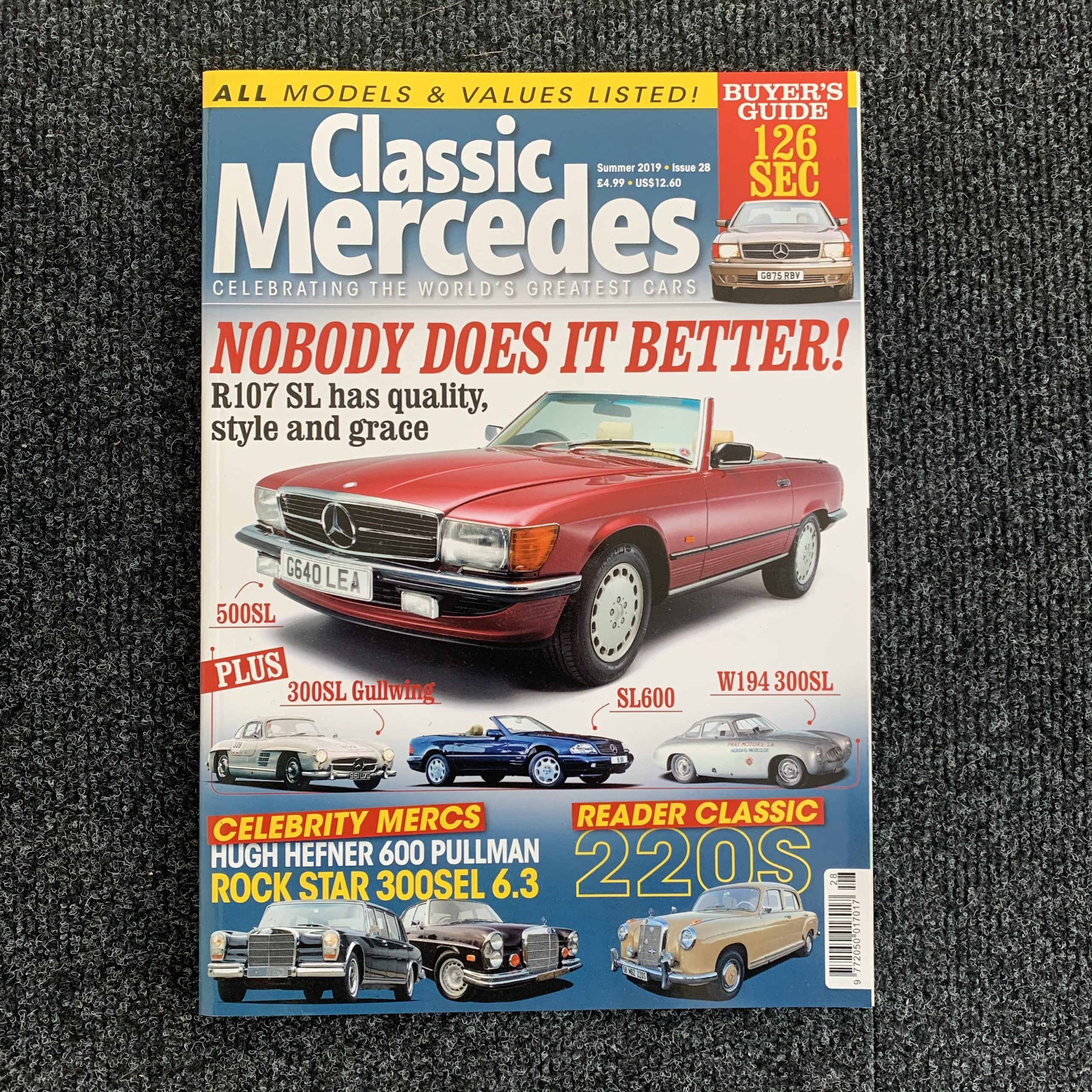 CLASSIC MERCEDES BENZ BUYING GUIDE CAR BOOK