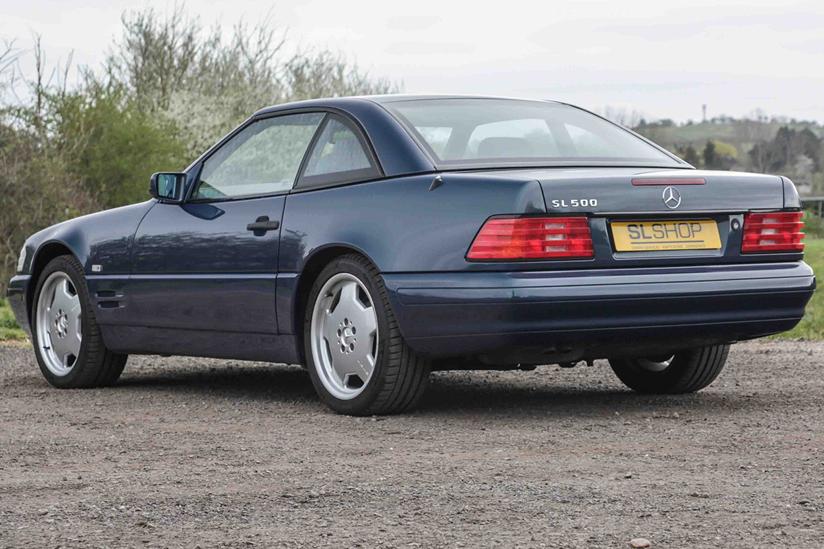 2277 Mercedes-Benz 500SL R129 Vario Green Blue 4