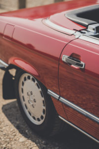 Door Line of the 300SL Classic Sports Car