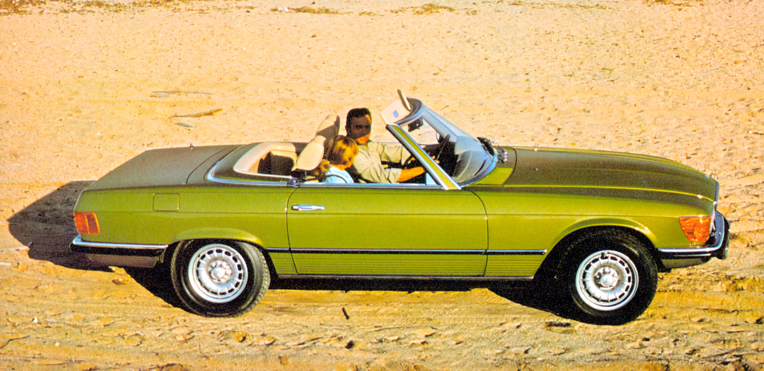 The 350SL in Citrus Green