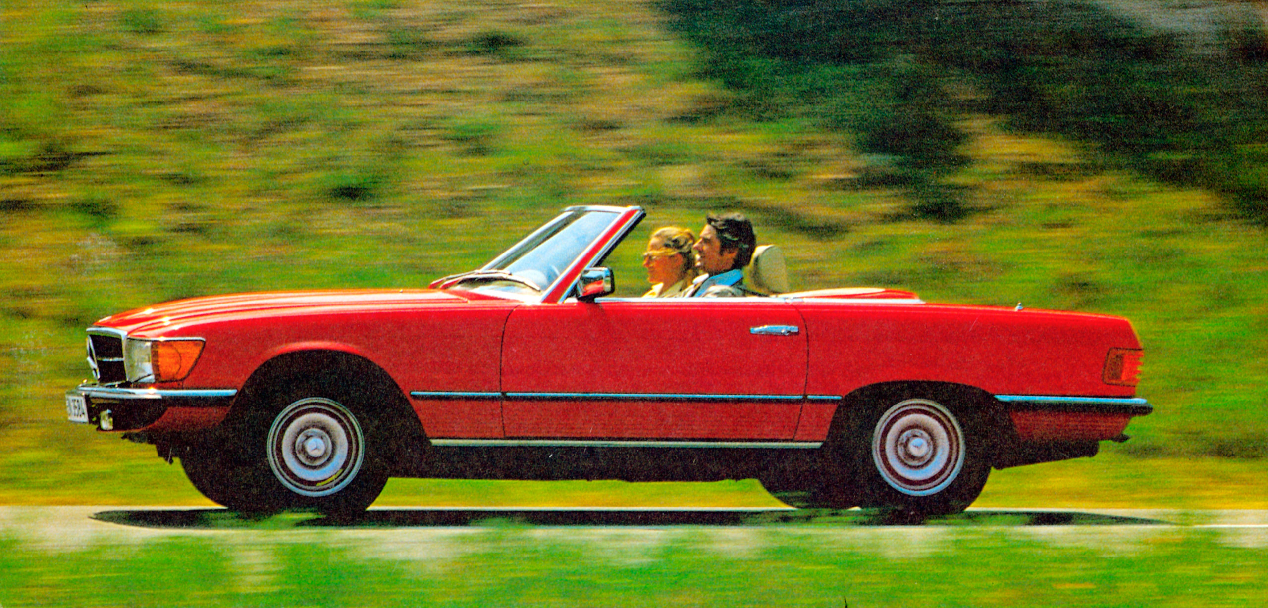 A Signal Red 450SL