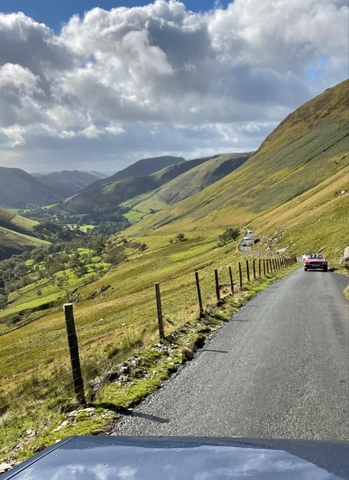 The winding roads of Wales 