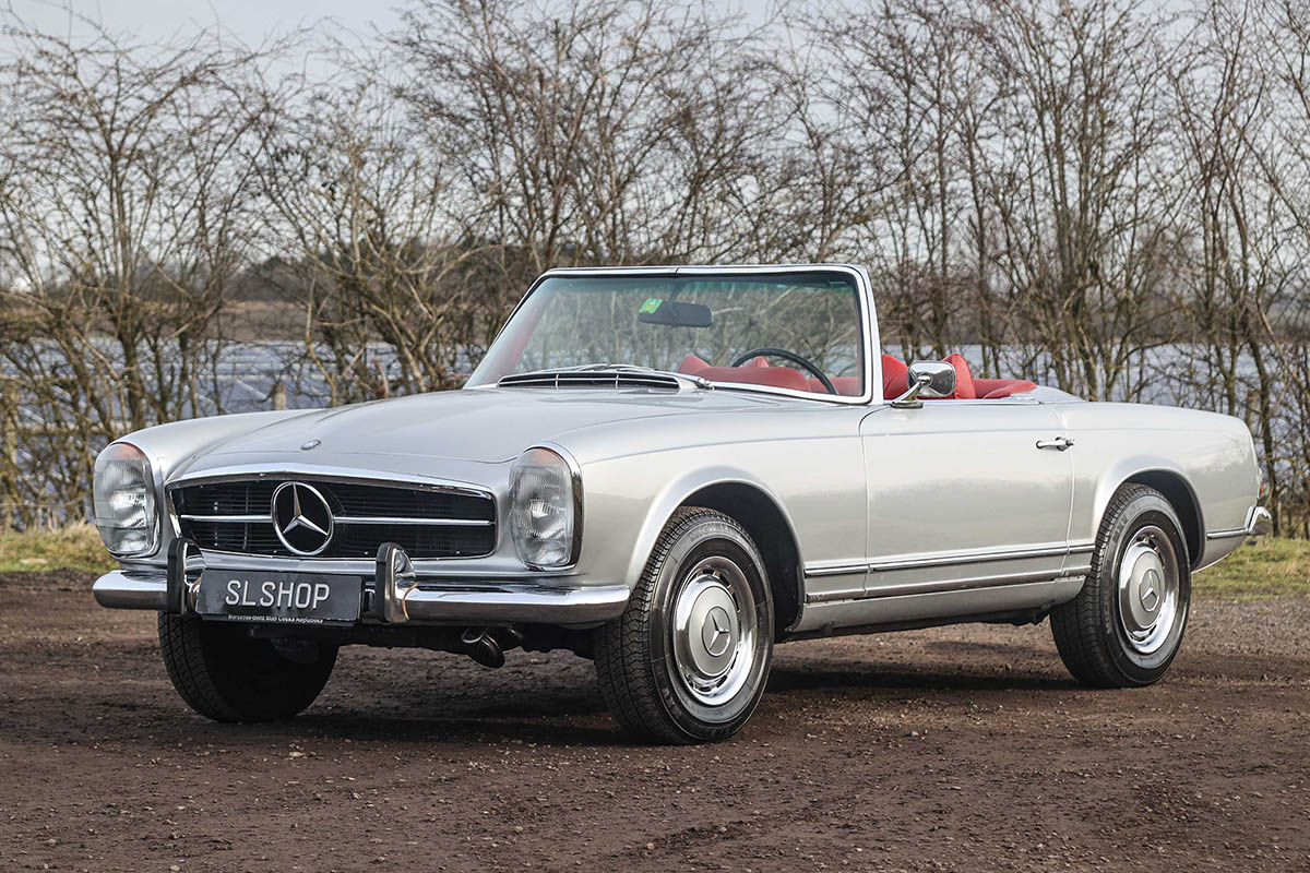 Astral Silver Mercedes 280SL by SLSHOP