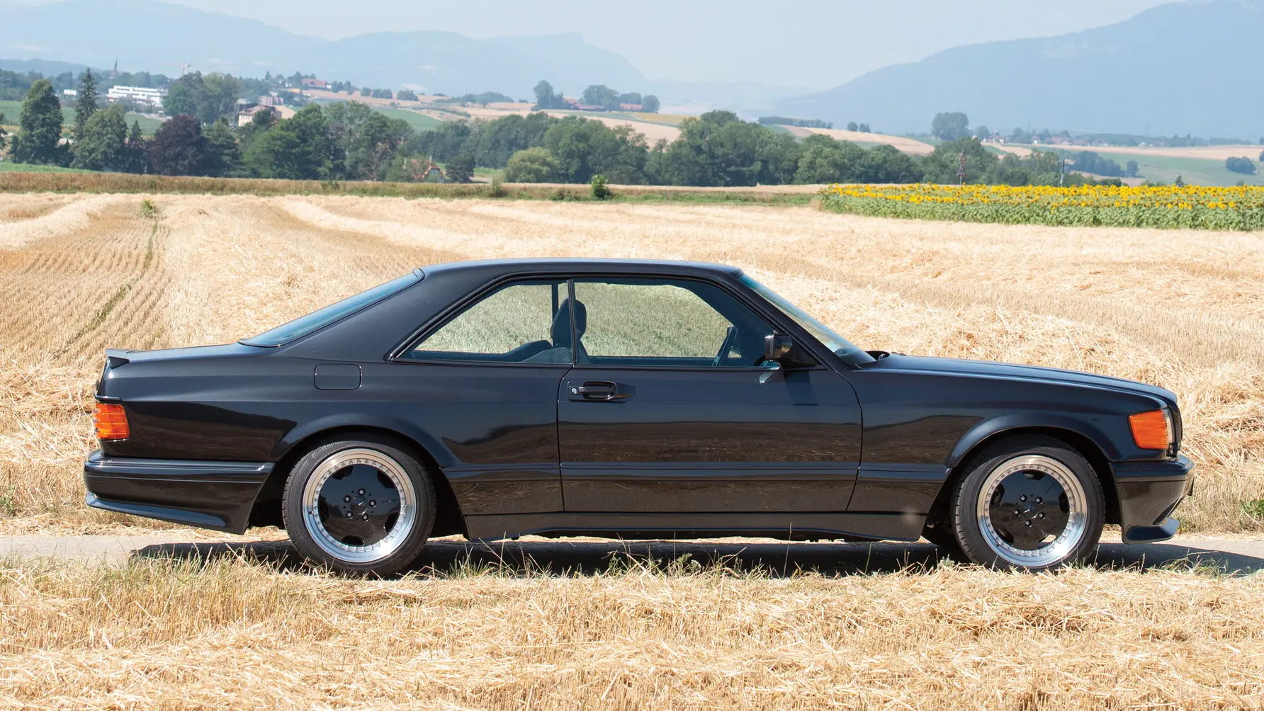 1980s Mercedes-Benz 560SEC with a Wide Body
