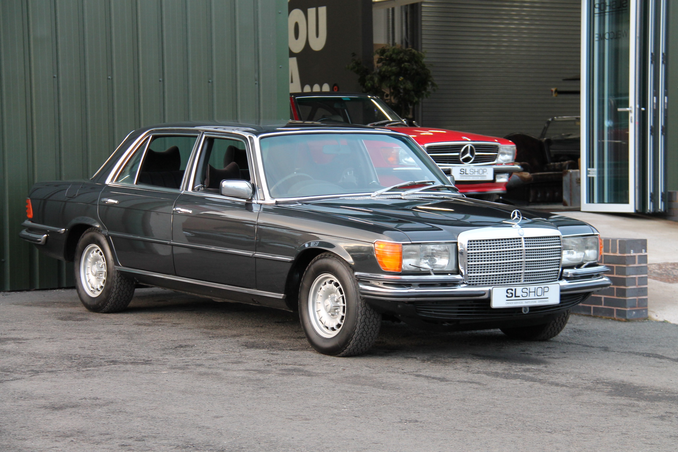 1978 Mercedes Benz 450sel 6 9 W116 1931 Sold Blue Black With Black Velour The Slshop