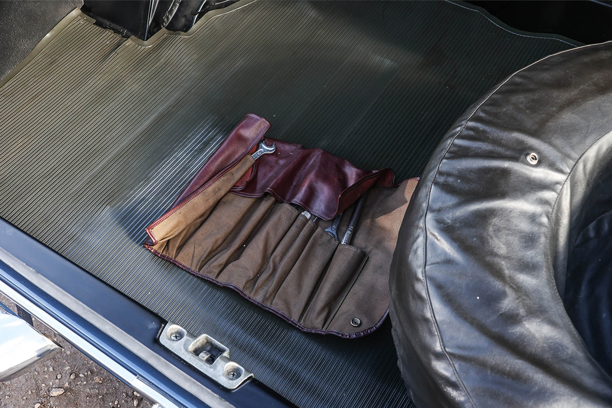 Mercedes 280SL Pagoda's tool roll.