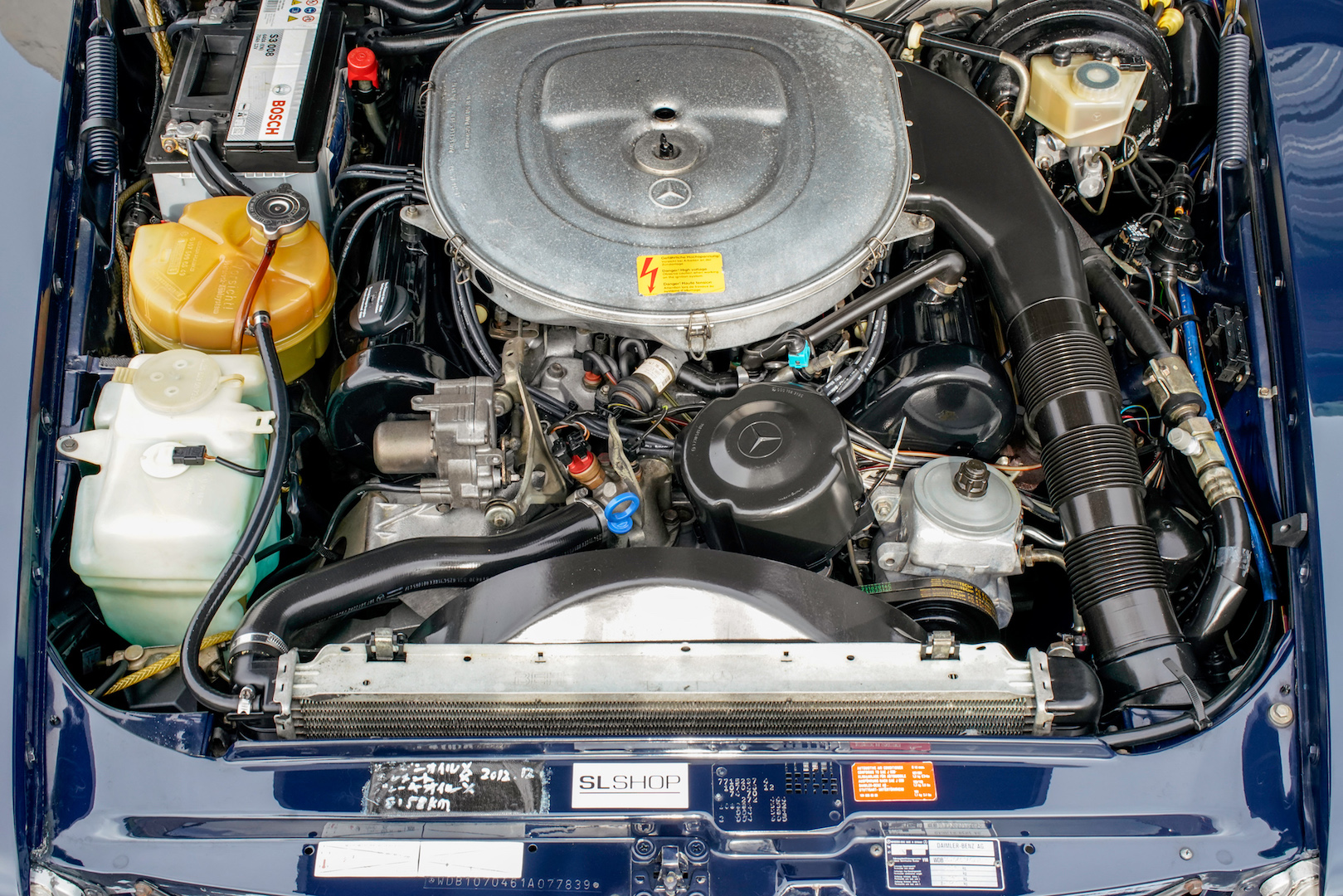 1987 Mercedes-Benz 500SL (R107) LHD #2125 *SOLD* with Blue Leather ...