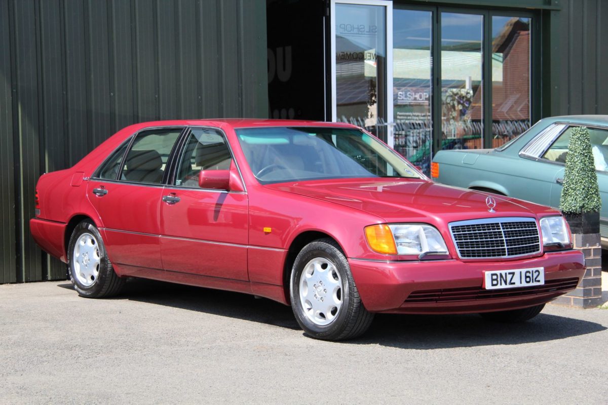 Mercedes-Benz 600SEL [ W140 ] Almandine Red with Cream Leather - The SLSHOP