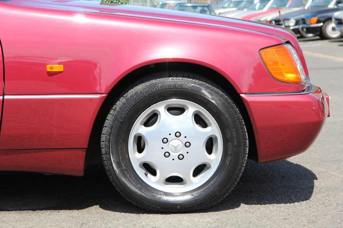 Mercedes-Benz 600SEL [ W140 ] Almandine Red with Cream Leather - The SLSHOP