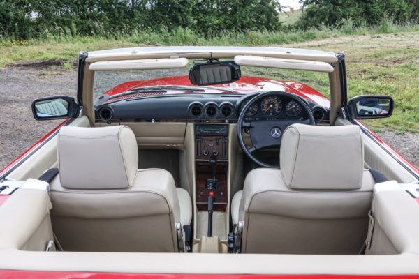 SLSHOP Mercedes 300SL for sale interior condition