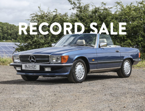 New Record set for Sale Value of Restored R107 500SL