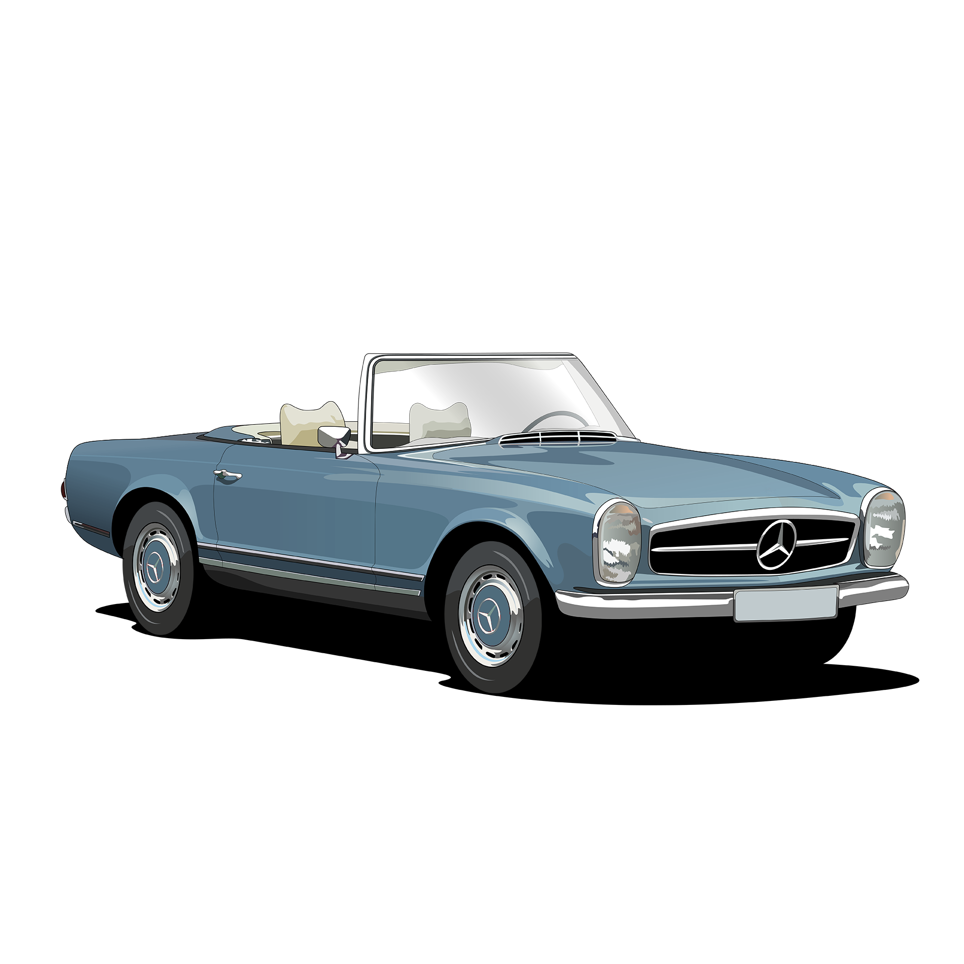 Metallic Grey Blue 908