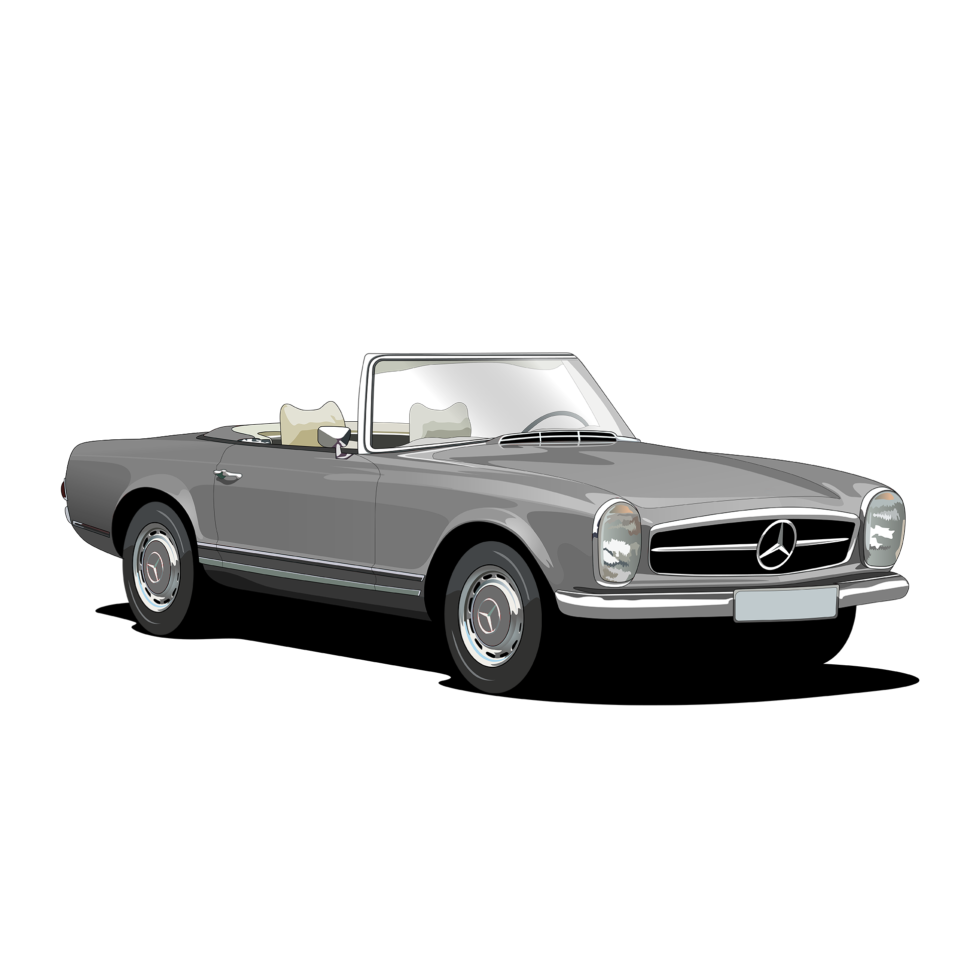 Solid Arabian or Ascot Grey 124