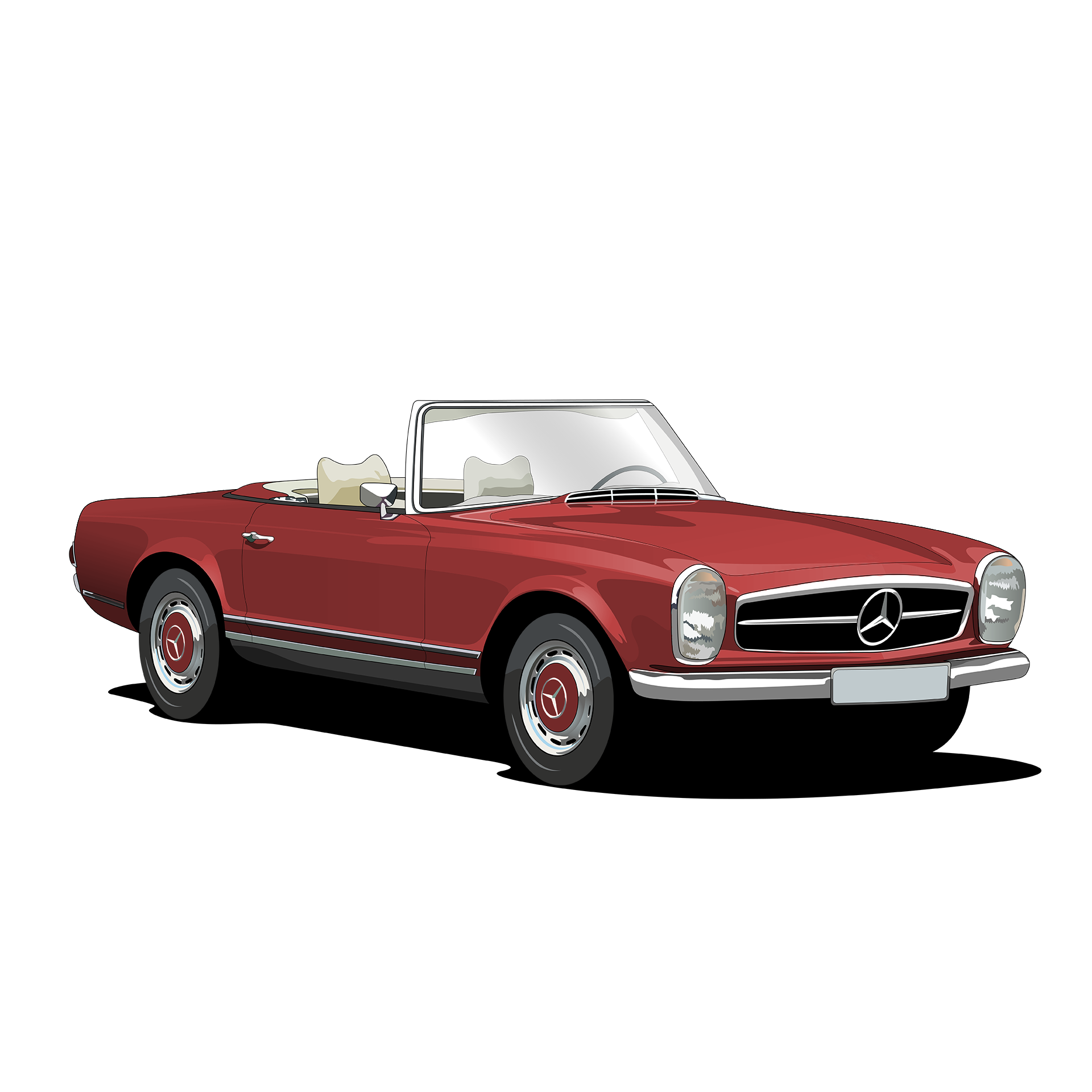 Solid Burgundy Red 573a