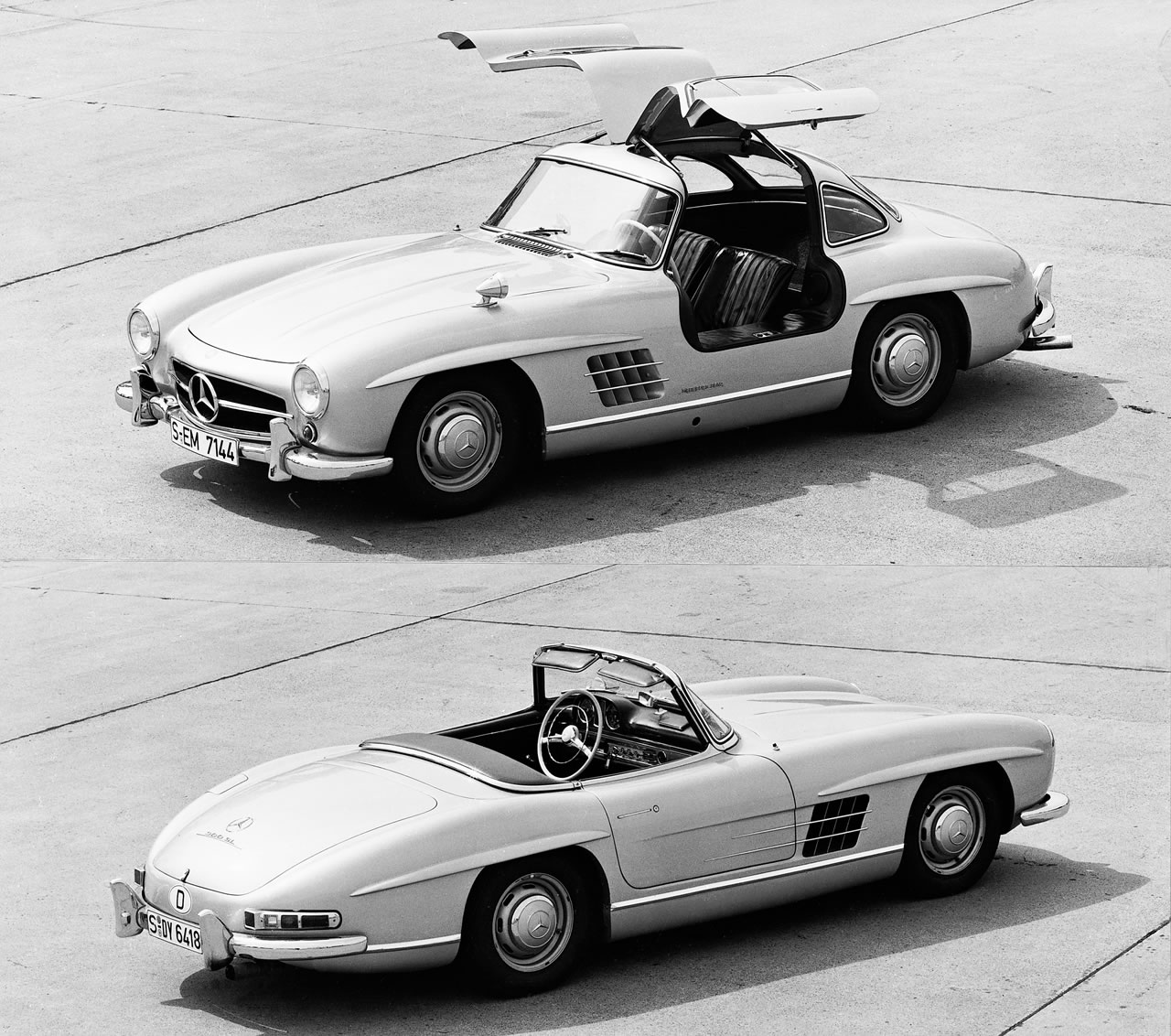 300SL Gullwing and Roadster with the M198 300SL engine