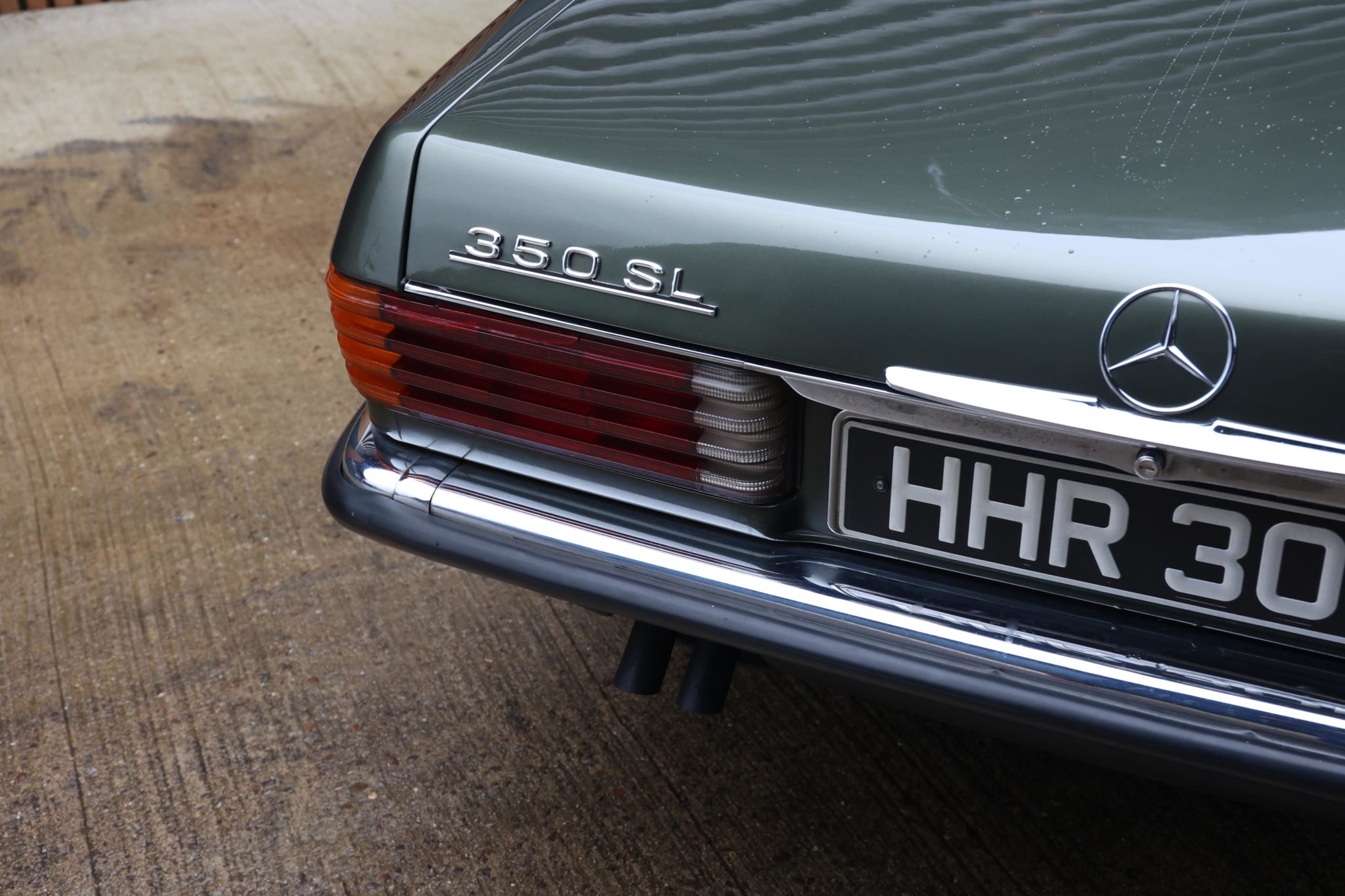 1972 Mercedes Benz (R107) 350SL British Racing Green with Brown Leather ...