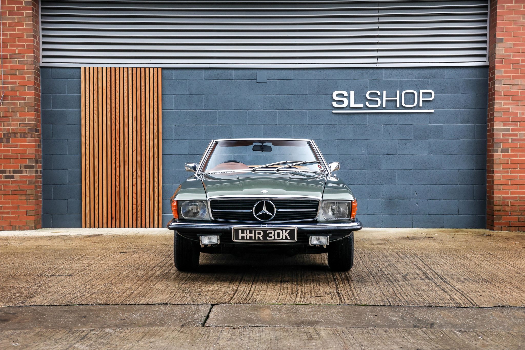 1972 Mercedes Benz (R107) 350SL British Racing Green with Brown Leather ...