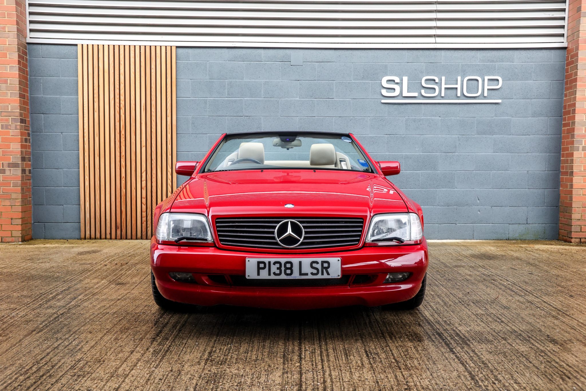 1997 Mercedes Benz R129 SL60 AMG Imperial Red (582) with Mushroom ...