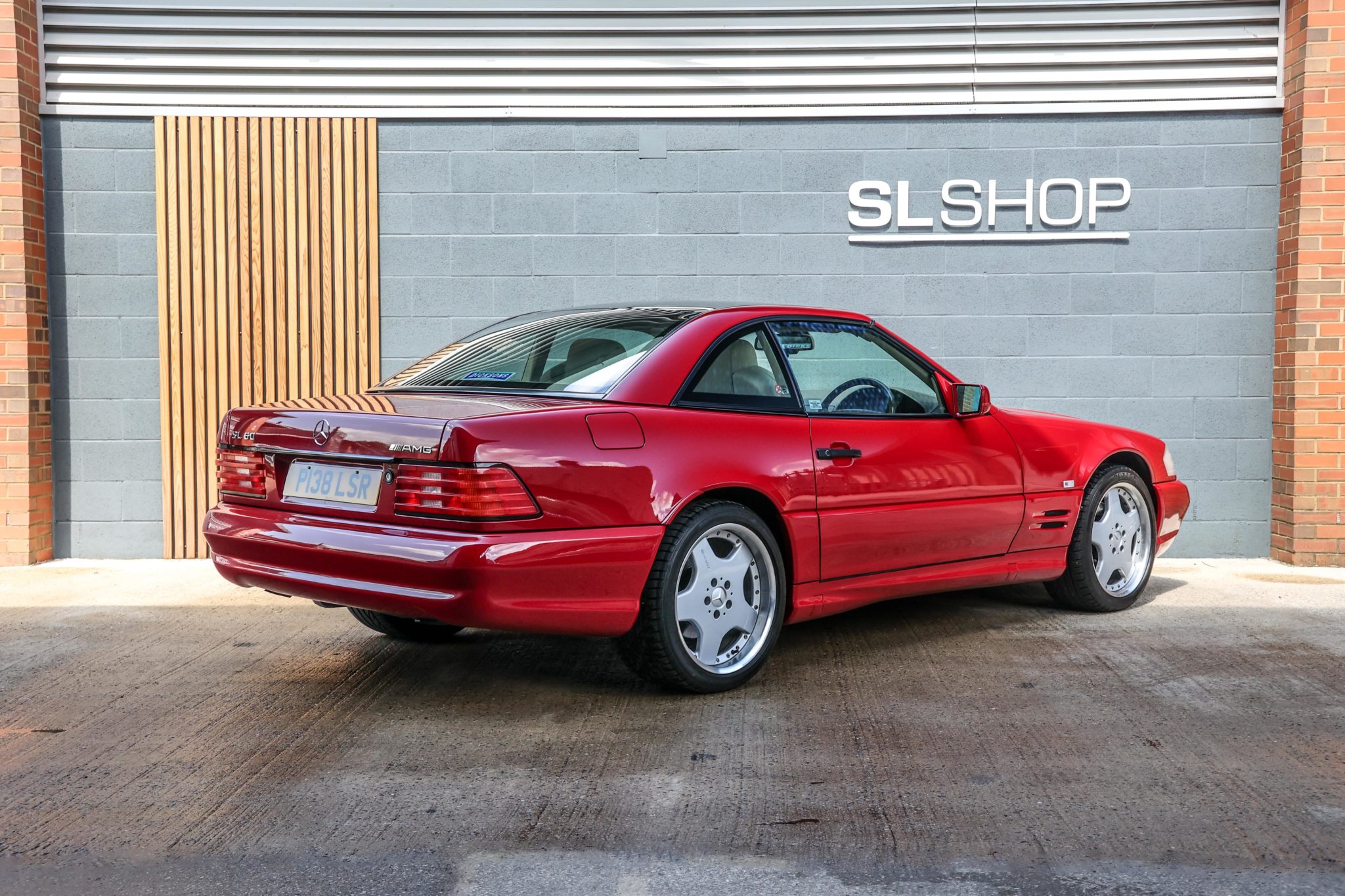 1997 Mercedes Benz R129 SL60 AMG Imperial Red (582) with Mushroom ...