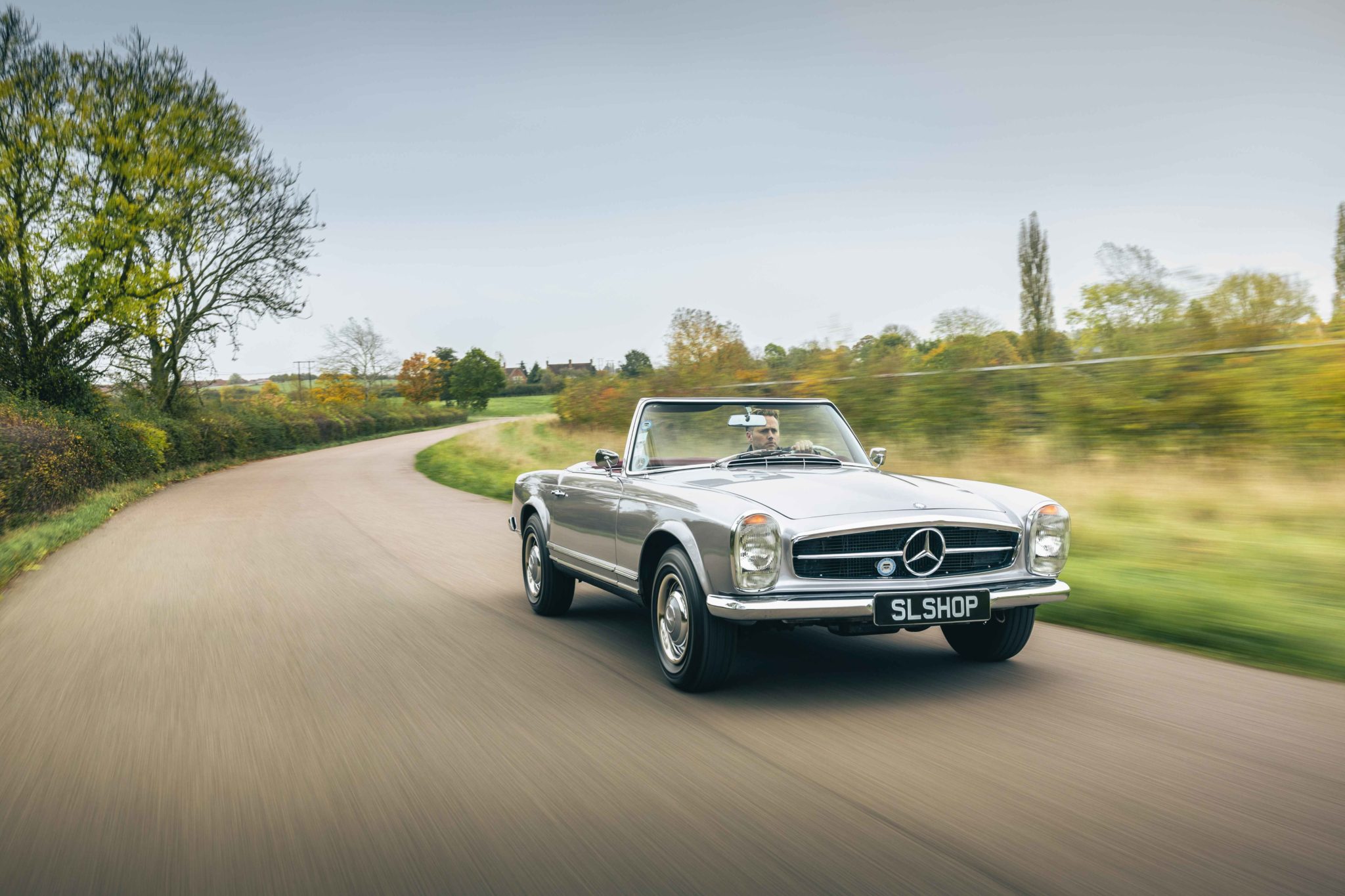 1966 Mercedes Benz W113 230SL 5 Speed Manual Silver Metallic with