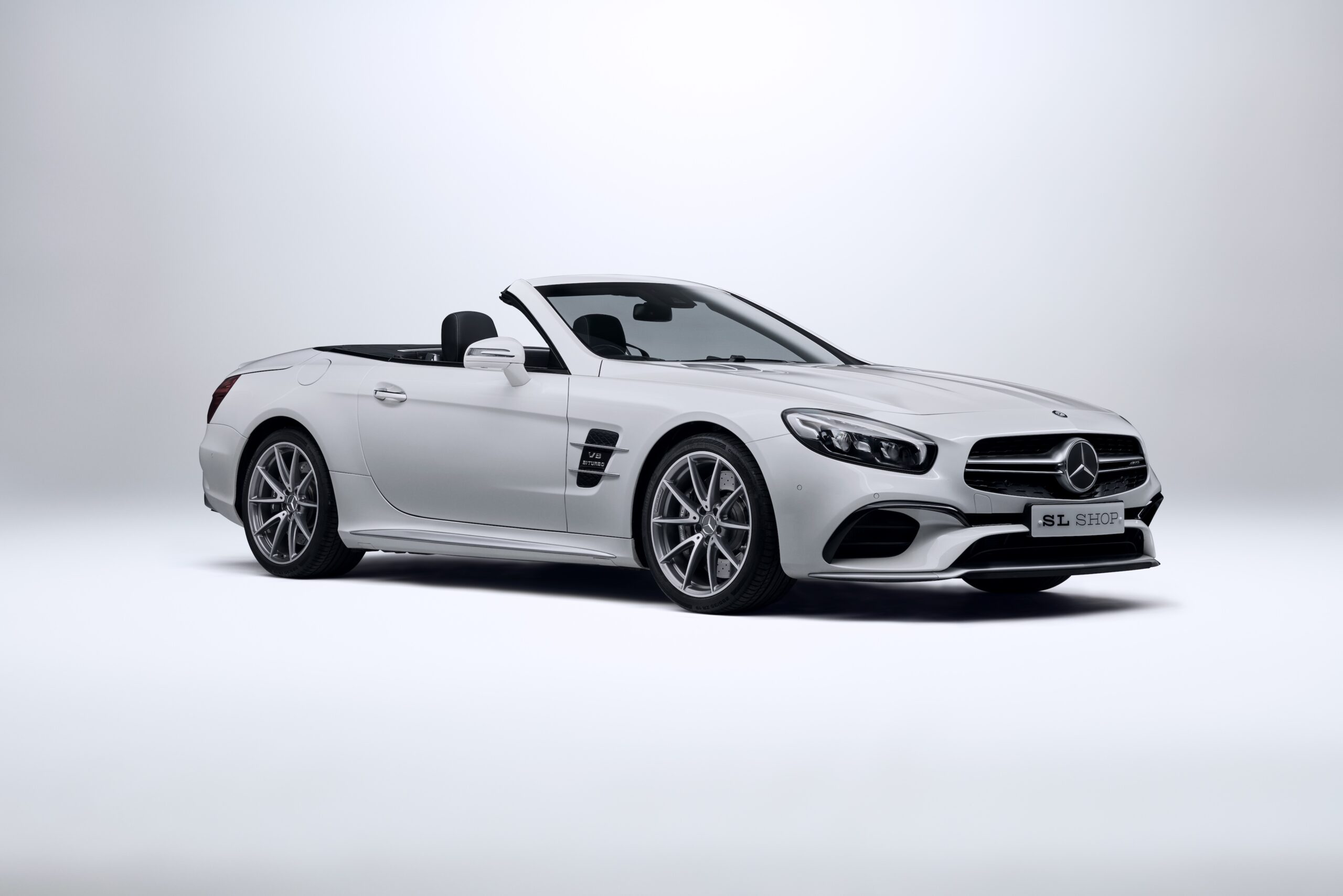 ■希少 美品■ベンツ AMG R231/R230,C218,W212,W222等 2017 MERCEDES-BENZ R231 SL63 AMG DIAMOND WHITE KY17ZPB - The SLSHOP